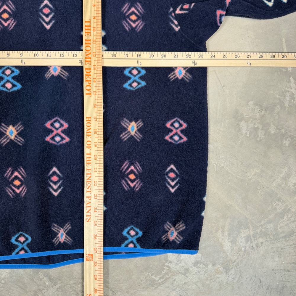 Patagonia Synchilla Snap-T Fleece Pullover Mens XL Blue Geometric Southwestern - Picture 5 of 5